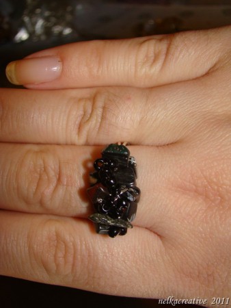 Za sumraku... /obsidian+jaspis/